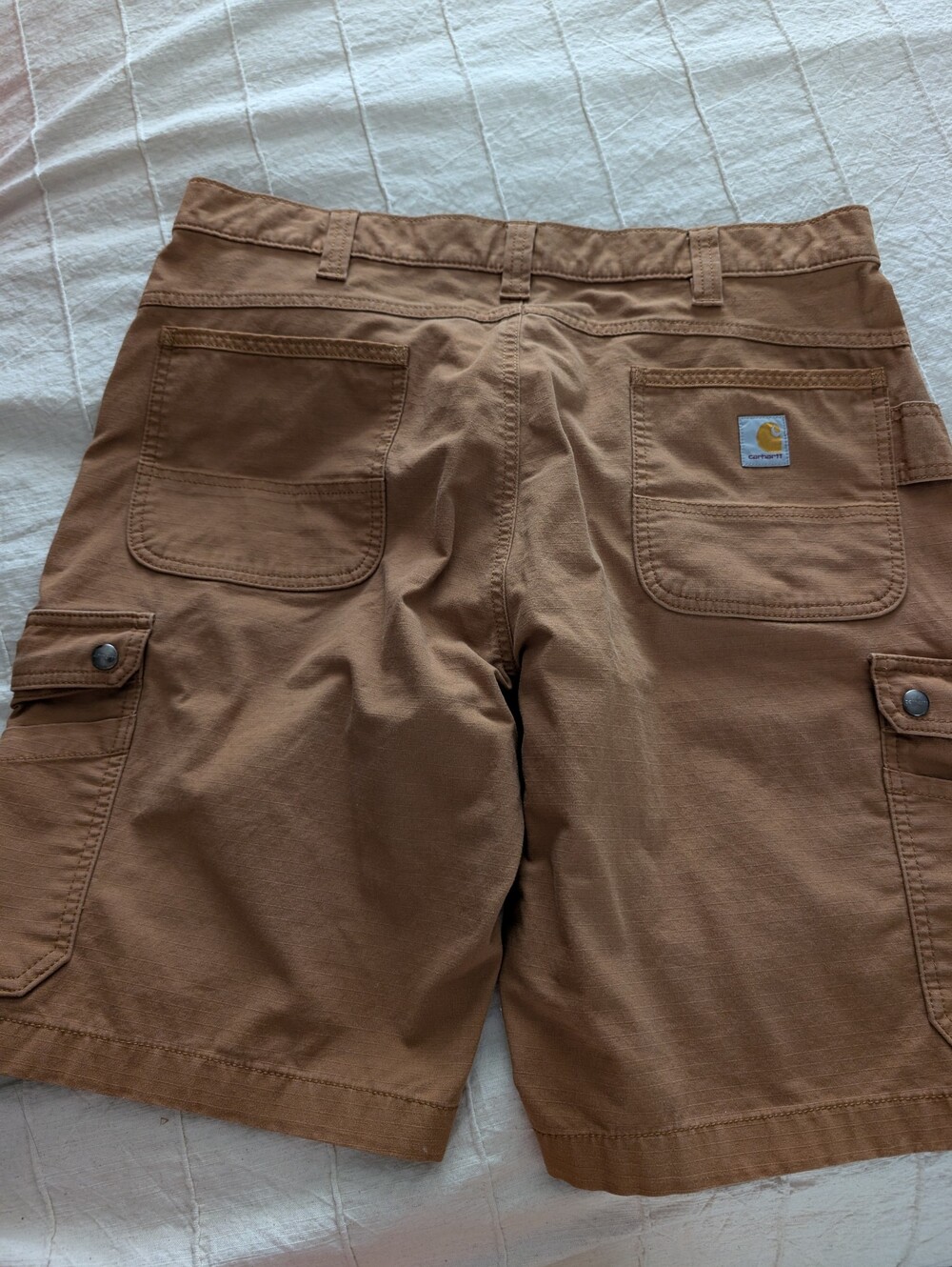 Carhartt Men’s Brown Cargo Work Shorts - Rugged Utility Like new.